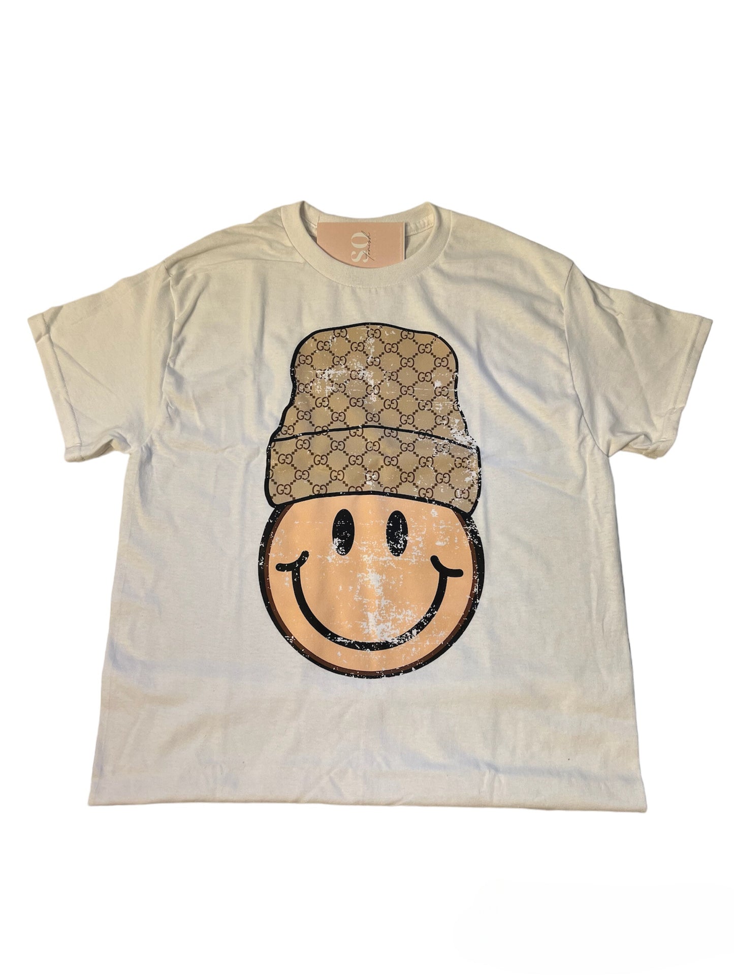 Gucci Me Smiley Graphic Tee - White