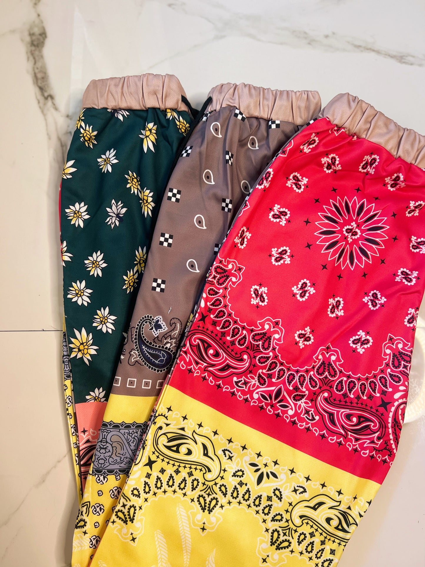 Summer Reign Paisley Printed Pants