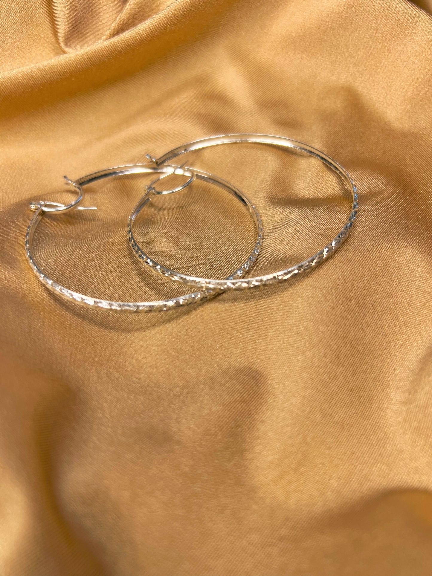 Classic Sterling Silver Hoop Earrings