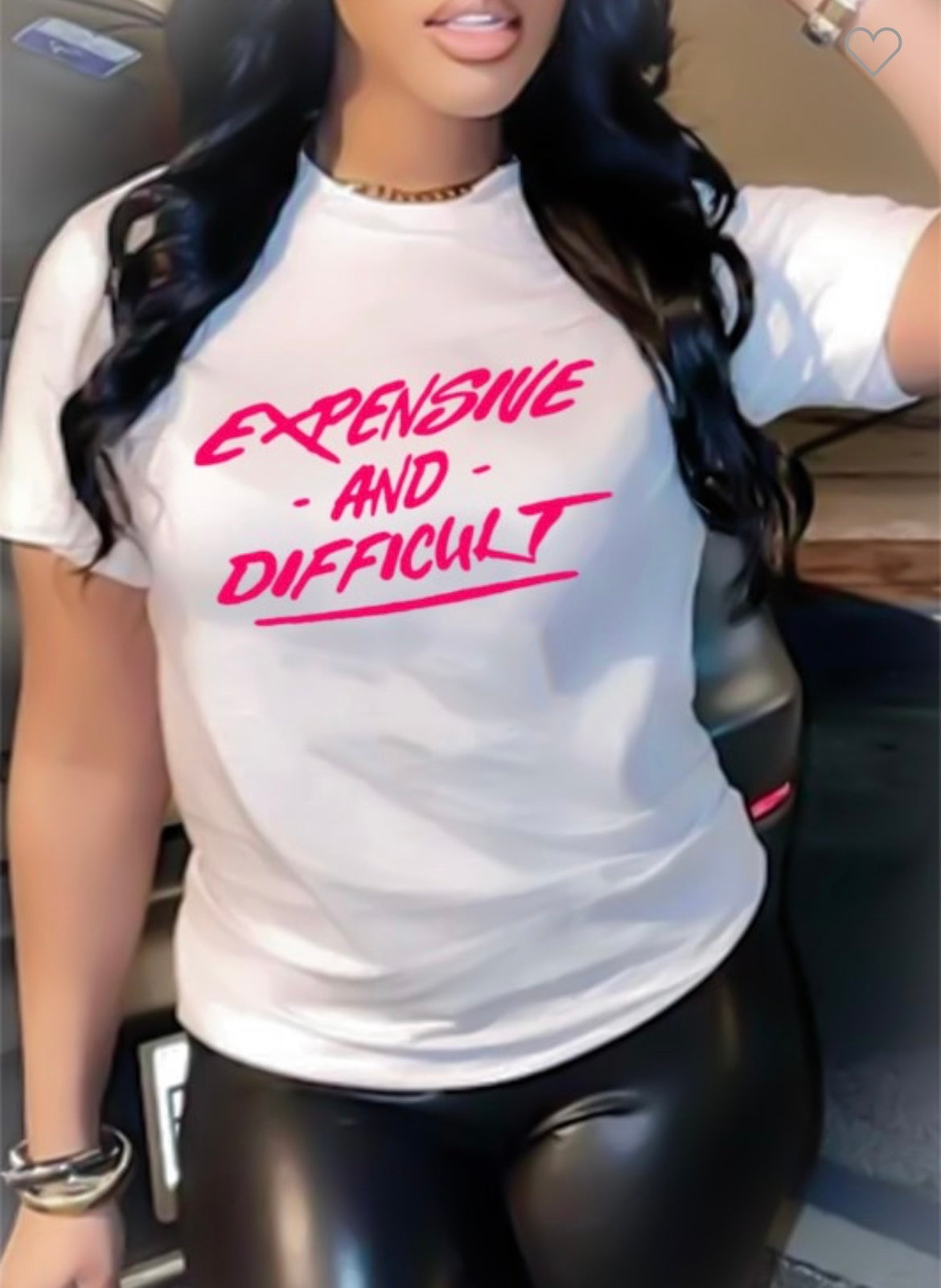 Expensive & Difficult Print Tee