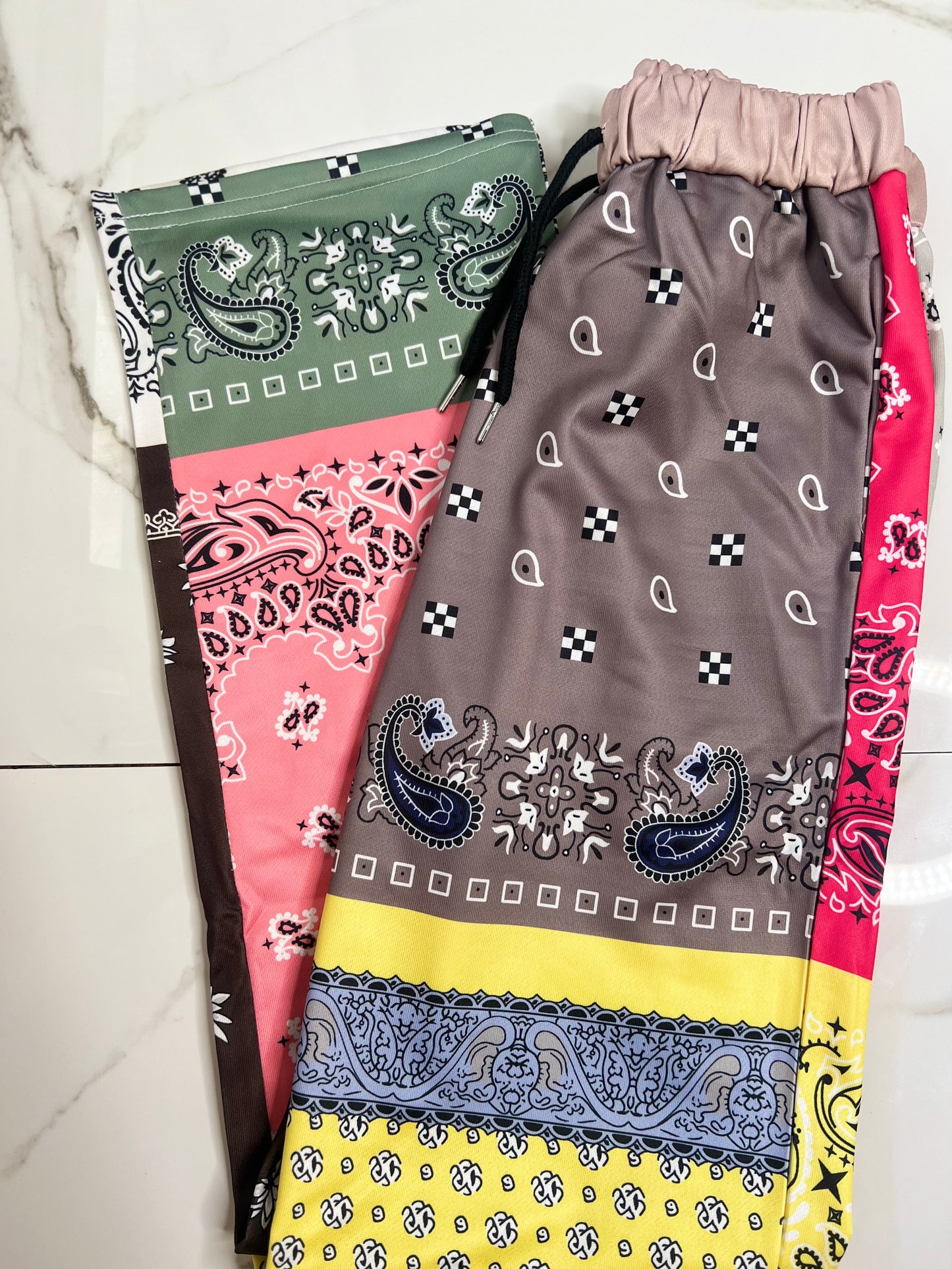 Summer Reign Paisley Printed Pants