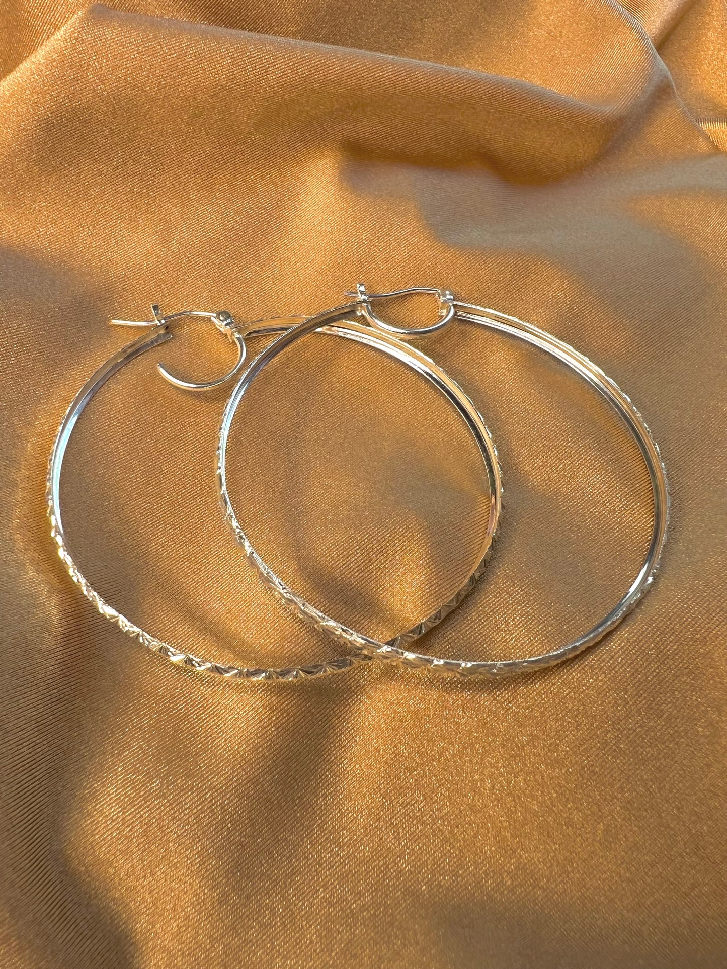 Classic Sterling Silver Hoop Earrings