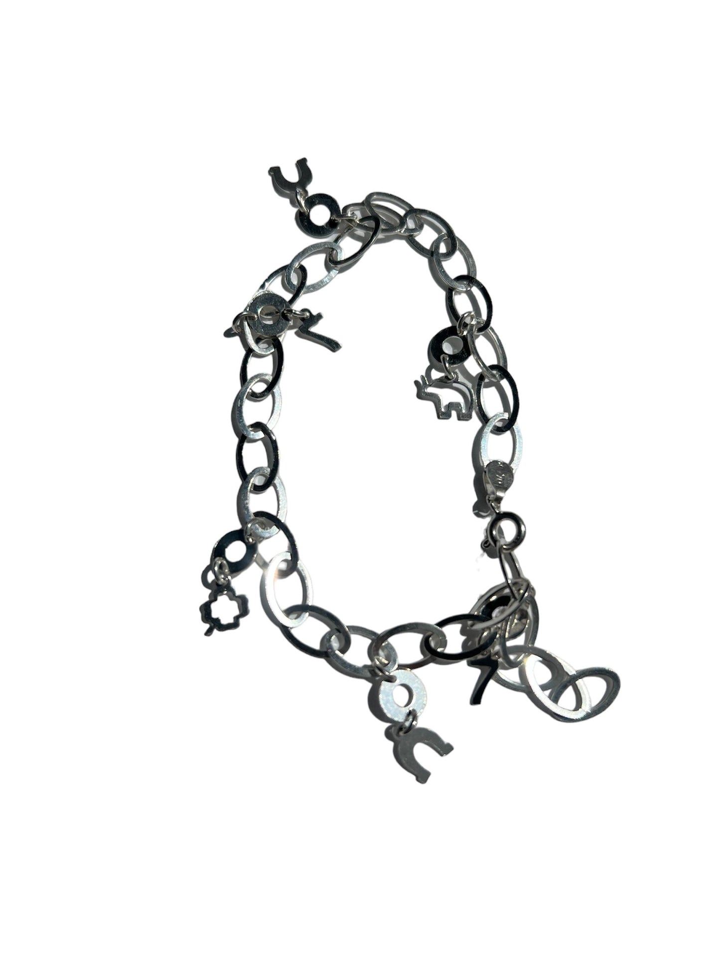 Sterling Silver Lucky Charm bracelet